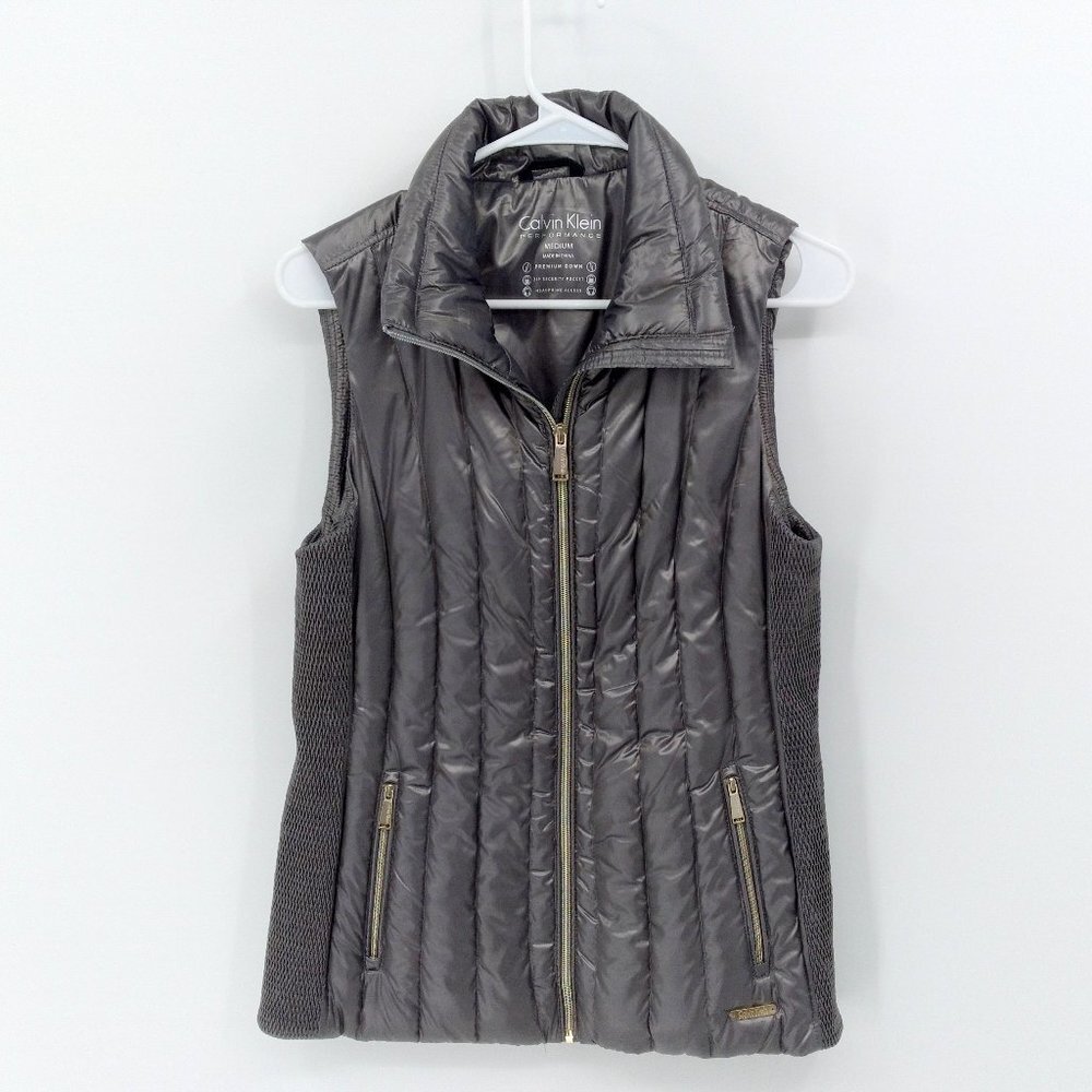 Calvin Klein Performance Premium Puffer Vest Medium - Picture 1 of 16